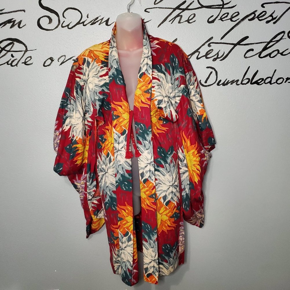 Vintage Handmade Kimono Robe, S/M